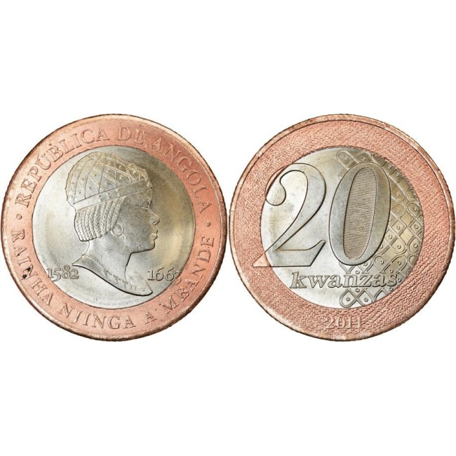 Angola 2014 - 20 kwanzas UNC