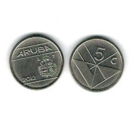 Aruba 2012 - 5 cents UNC