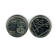 Aruba 2012 - 25 cents UNC