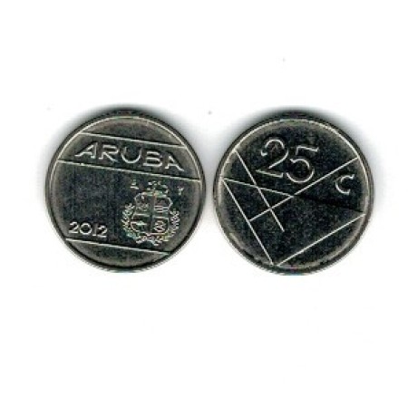 Aruba 2012 - 25 cents UNC