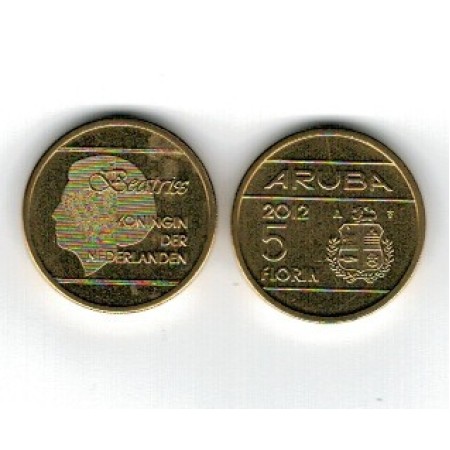 Aruba 2012 - 5 florin UNC