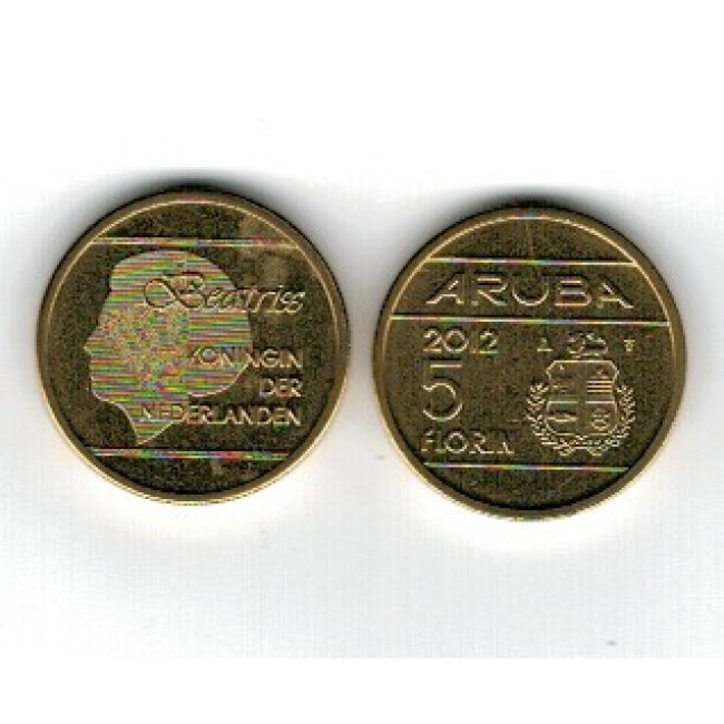 Aruba 2012 - 5 florin UNC