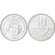Costa Rica 2008 - 10 colones UNC