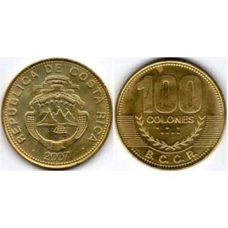 Costa Rica 2007 - 100 colones UNC