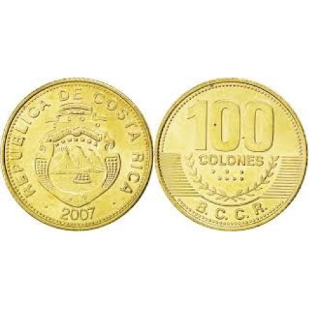 Costa Rica 2007 - 100 colones UNC