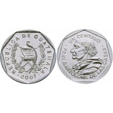 Guatemala 2007 - 1 centavo UNC