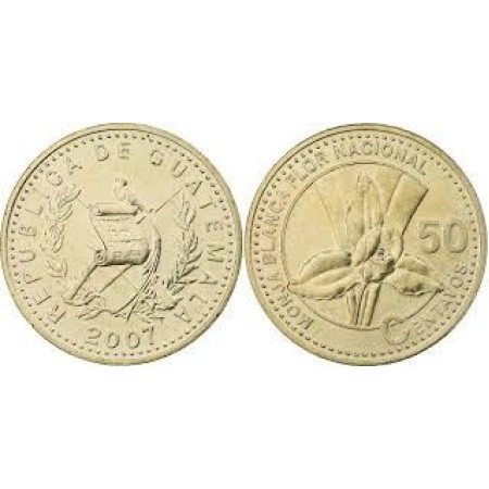 Guatemala 2007 - 50 centavos UNC