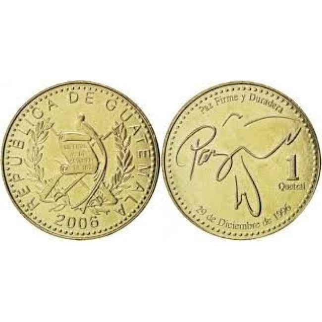 Guetamala 2006 - 1 quetzal UNC