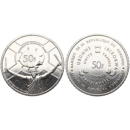 Burundi 2011 - 50 francs UNC