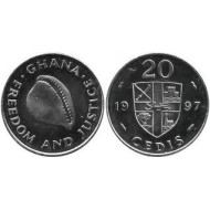 Ghana 1997 - 20 cedis UNC