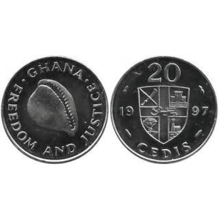 Ghana 1997 - 20 cedis UNC