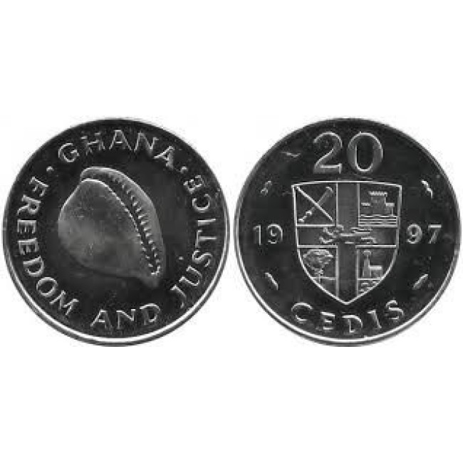 Ghana 1997 - 20 cedis UNC