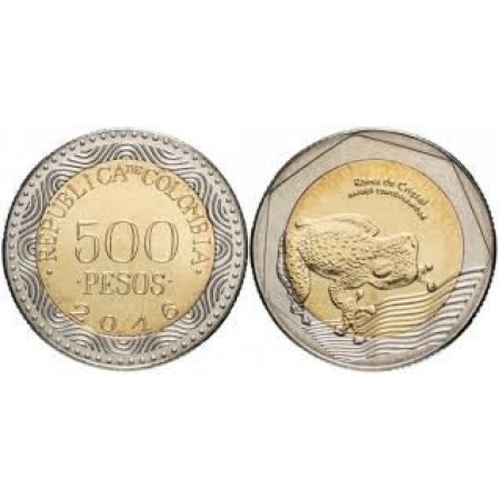 Columbia 2016 - 500 pesos UNC