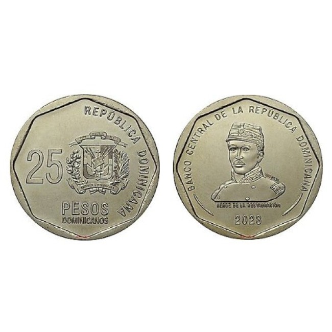 Republica Dominicana 2023 - 25 pesos UNC