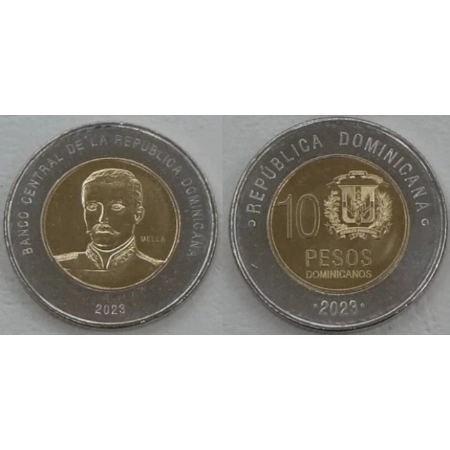 Republica Dominicana 2023 - 10 pesos UNC