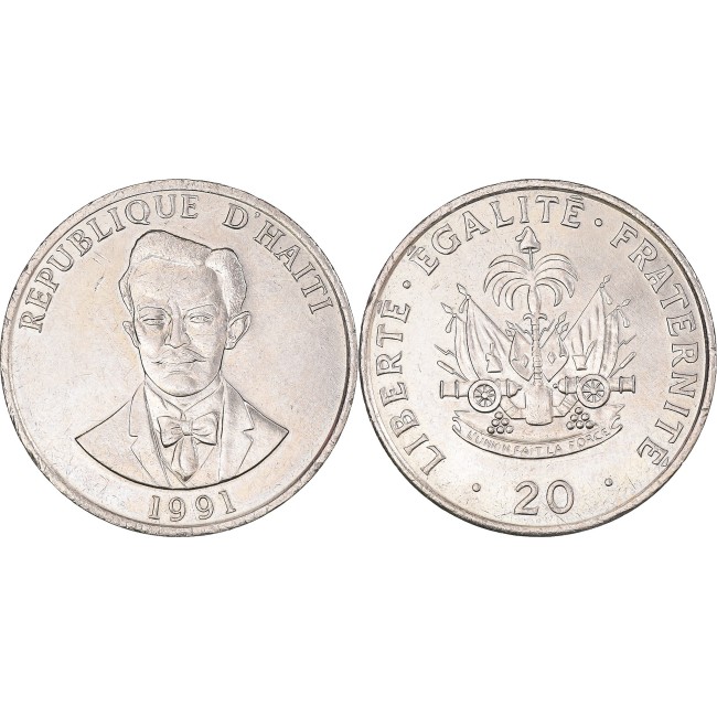 Haiti 1991 - 20 centimes UNC