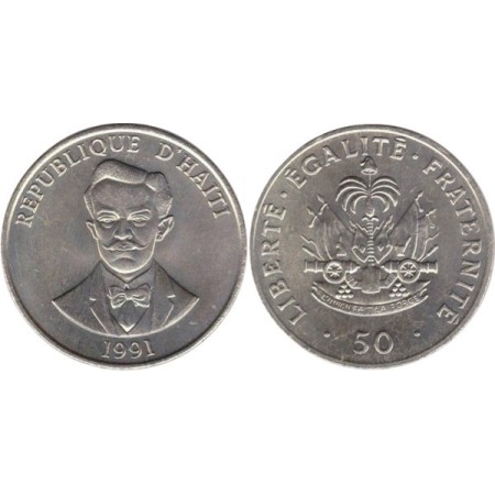 Haiti 1991 - 50 centimes UNC