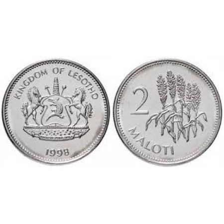 Lesotho 1998 - 2 maloti UNC