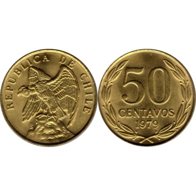 Chile 1979 - 50 centavos UNC