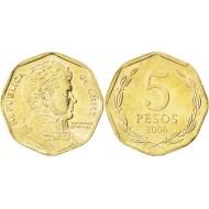 Chile 2006 - 5 pesos UNC