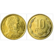 Chile 2006 - 10 pesos UNC