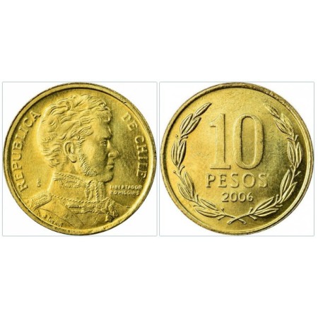 Chile 2006 - 10 pesos UNC