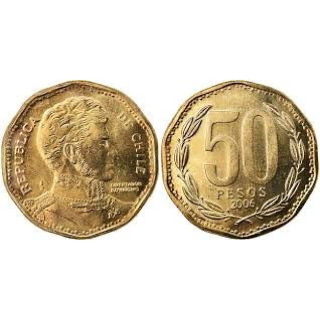 Chile 2006 - 50 pesos UNC