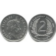 East Caribbean 2008 - 2 cents UNC
