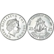 East Caribbean States 2007 - 25 cents UNC