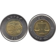 Ethiopia 2010 - 1 birr UNC