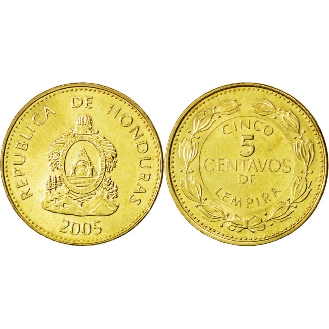 Honduras 2005 - 5 centavos UNC