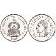 Honduras 2005 - 50 centavos UNC