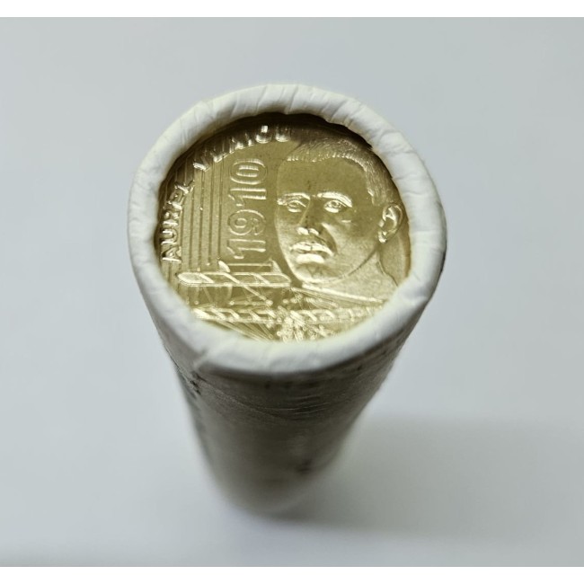 Romania 2010 - 50 bani Aurel Vlaicu, fișic