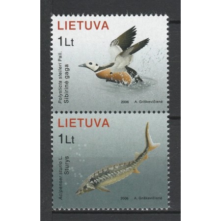 Lituania 2006 - Fauna, serie neuzata