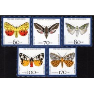 Germania 1992 - Fluturi, fauna, serie neuzata