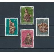 Liechtenstein 1977 - Craciun, serie neuzata