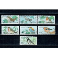 Abkhazia (Georgia) 1994 - Păsări, serie nestampilata, emisiune privata