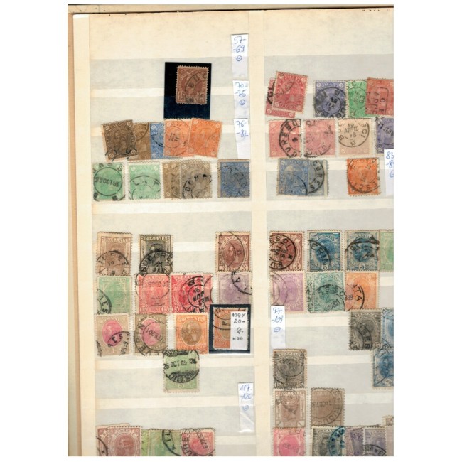 Romania 1880-1960 - Colecție timbre stampilate in clasor