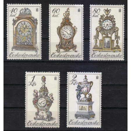 Cehoslovacia 1979 - Ceasuri de epoca, serie neuzata