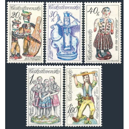 Cehoslovacia 1978 - Ceramica cehoslovaca, serie neuzata