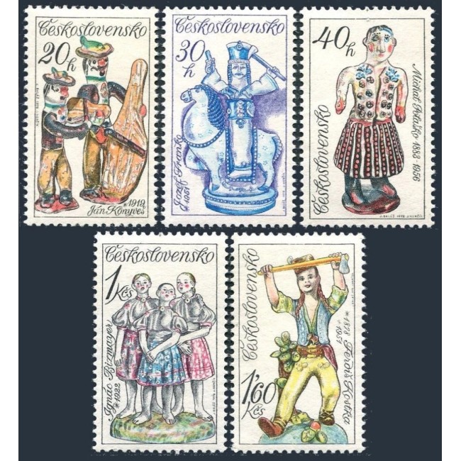 Cehoslovacia 1978 - Ceramica cehoslovaca, serie neuzata