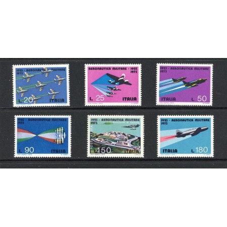 Italia 1978 - Aviația militara, avioane, serie neuzata