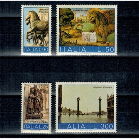 Italia 1973 - Venetia, serie neuzata