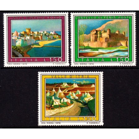 Italia 1976 - Turism, vederi, serie neuzata