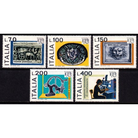 Italia 1976 - Expo filatelic, columna lui Traian, serie neuzata