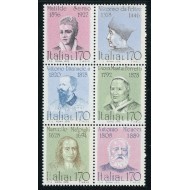 Italia 1978 - Personalități, serie neuzata