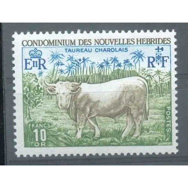 New Hebrides Fr 1975 - Uzual, taur, neuzat