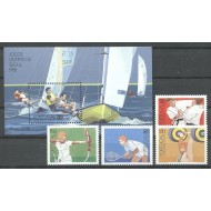 Portugalia 1988 - Jocurile Olimpice, sport, serie si colita neuzata