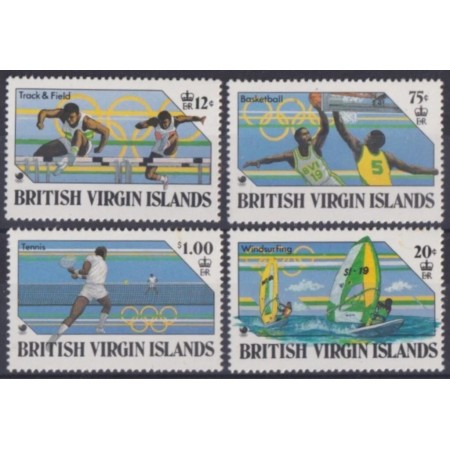 British Virgin Islands 1988 - Jocurile Olimpice, sport, serie neuzata