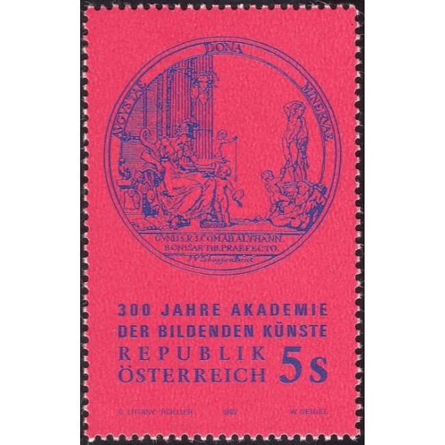 Austria 1992 - Academia de arta, neuzat
